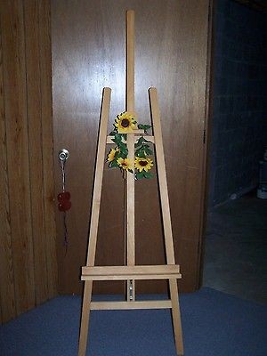   MODEL WINSOR & NEWTON MERSEY ART EASEL   A FRAME W  ADJUST. BRACKET