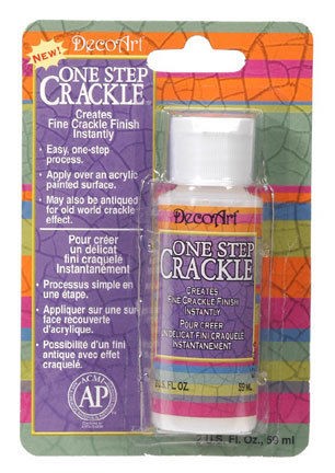 One Step CRACKLE Paint Finish   Painting   2 oz Bottle