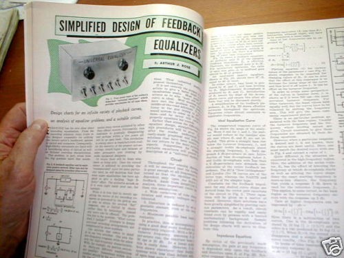 Build a TUBE EQUALIZER 3 Tubes 6AU6 & 6C4 or Modify