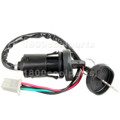 ATV Quad 4 Wheeler Dirt Bike Ignition Key Switch 4 Wires TaoTao Sunl 