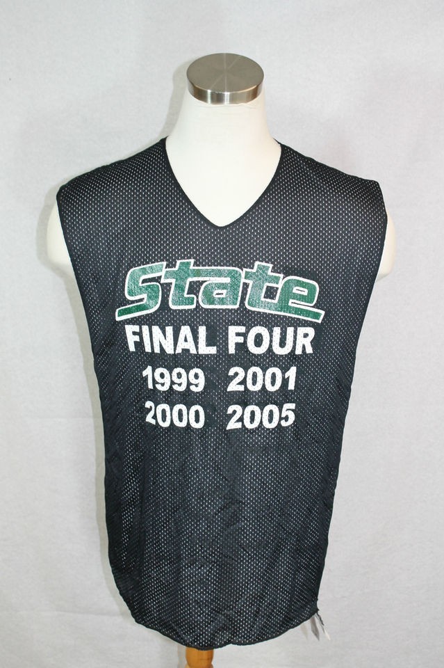 NIKE MICHIGAN STATE BASKETBALL FINAL FOUR PRACTICE REVERSIBLE ADULT 