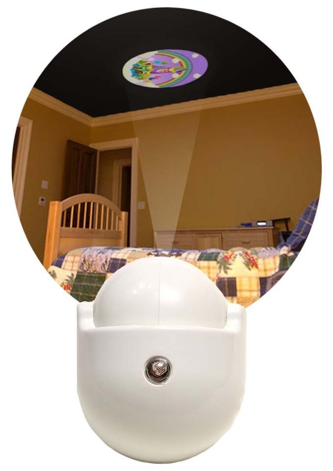 Auto Projector Night Light Plug in Lamp   CASTLE IN SKY