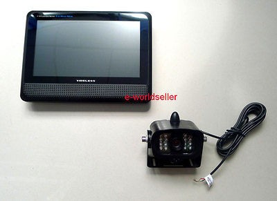   Monitor with Wireless Rear View Backup IR Waterproof camera bus cam