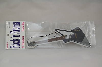 Black Explorer Electric Guitar Car Air Freshener Aroma