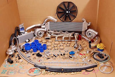 Twin Turbo TT FORD MUSTANG 260 289 302 351 5.0L KIT FOX BODY HUGE 