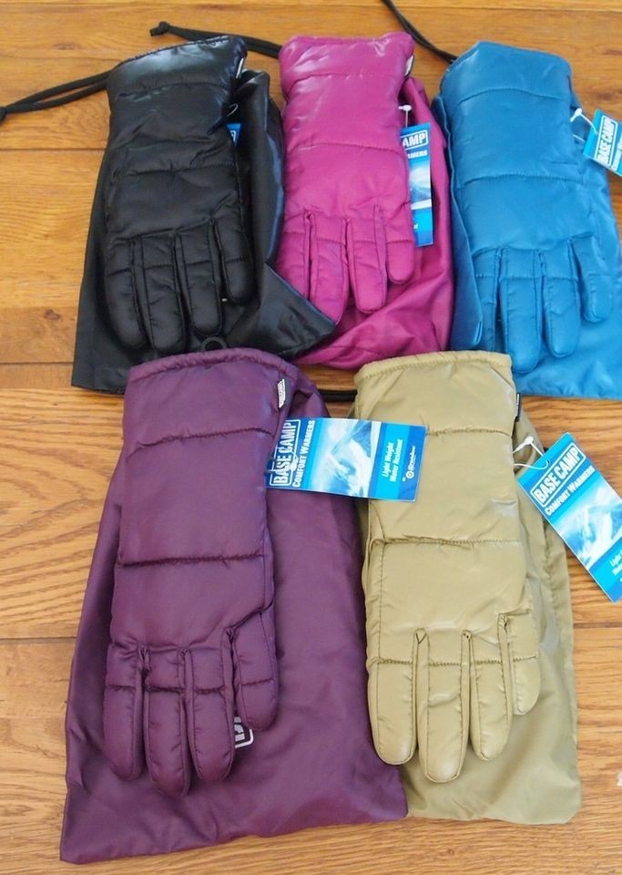 WOMENS Base Camp GRANDOE Winter Ski Gloves Choose Size & Color