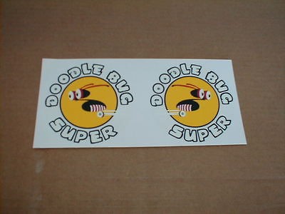 Doodlebug Super Motorized Scooter Bicycle Decals