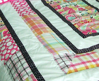 NEW Pottery Barn teen Manhattan Beach PINK Full Qu QUILT pbteen kid 