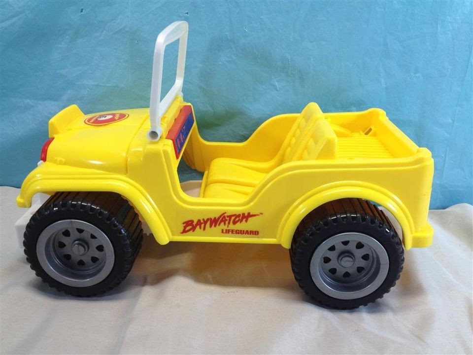 Vintage Arco 1987 Barbie BAYWATCH RESCUE WHEELS Jeep