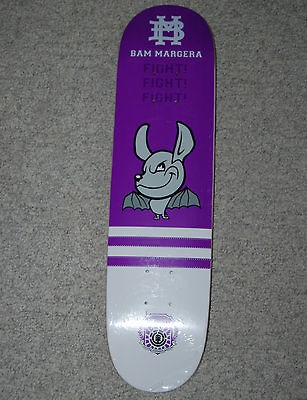 Element Bam Margera Skateboard Deck Mini Letterman Series New NOS him 