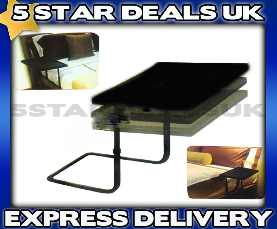 NEW ADJUSTABLE FLOATING BEDSIDE BED LAPTOP TABLE MATE