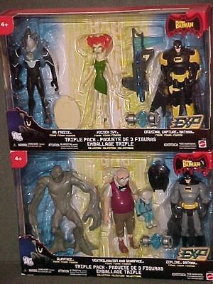 BATMAN EXP 2x MISB Box Sets MR FREEZE POISON IVY VENTRILOQUIST 