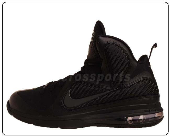 Final Sale  Nike Lebron 9 IX Blackout James Air Max Basketball Shoes 