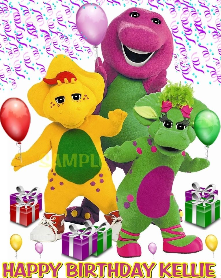 barney cake toppers in Toys & Hobbies