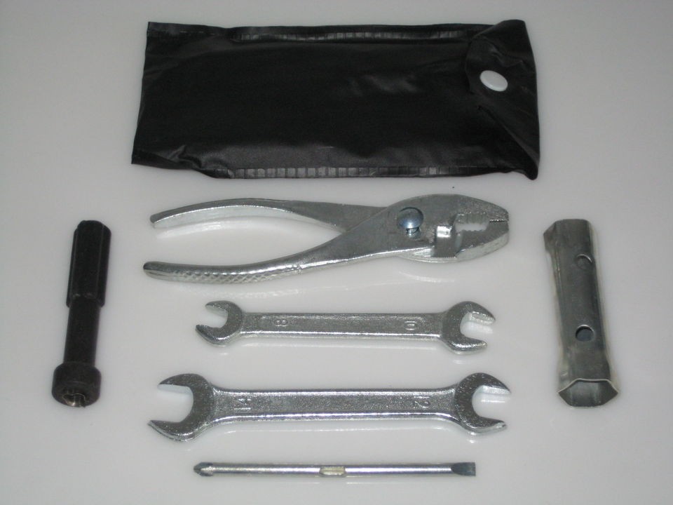 MZ BMW CZ PUCH BATAVUS GARELLI BIKE MOTORCYCLE TOOL KIT WITH POUCH GPM 