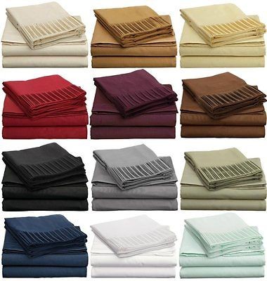 king size sheets deep pockets in Sheets & Pillowcases