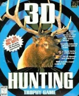 3D Hunting Trophy Game PC CD hunt deer elk moose antelope caribou gun 