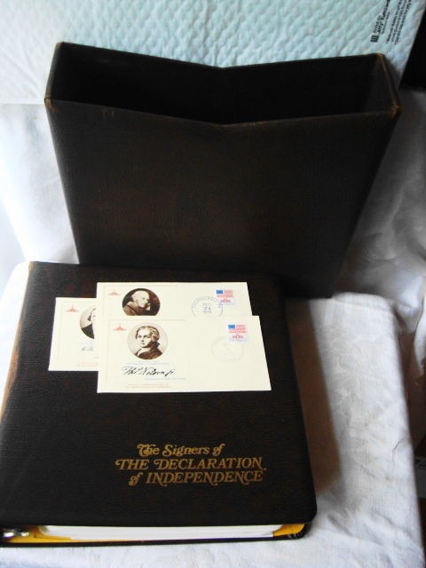   OF THE DECLARATION OF INDEPENDENCE COLLECTION PHILATELIC COMM COVERS