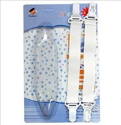 Pcs Sheet Gripper Elastic Garter Fastener Straps