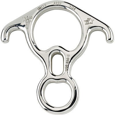 USR STAINLESS STEEL Figure 8 Descender 50Kn or 11,200Lb