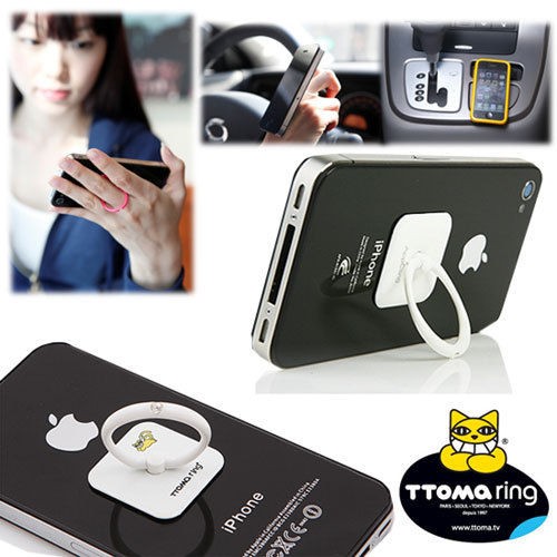 TTOMA Ring All types of Smart Cell Phone Stand Holder Premium 