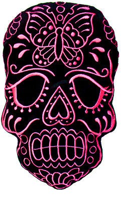 pink skull bedding in Bedding