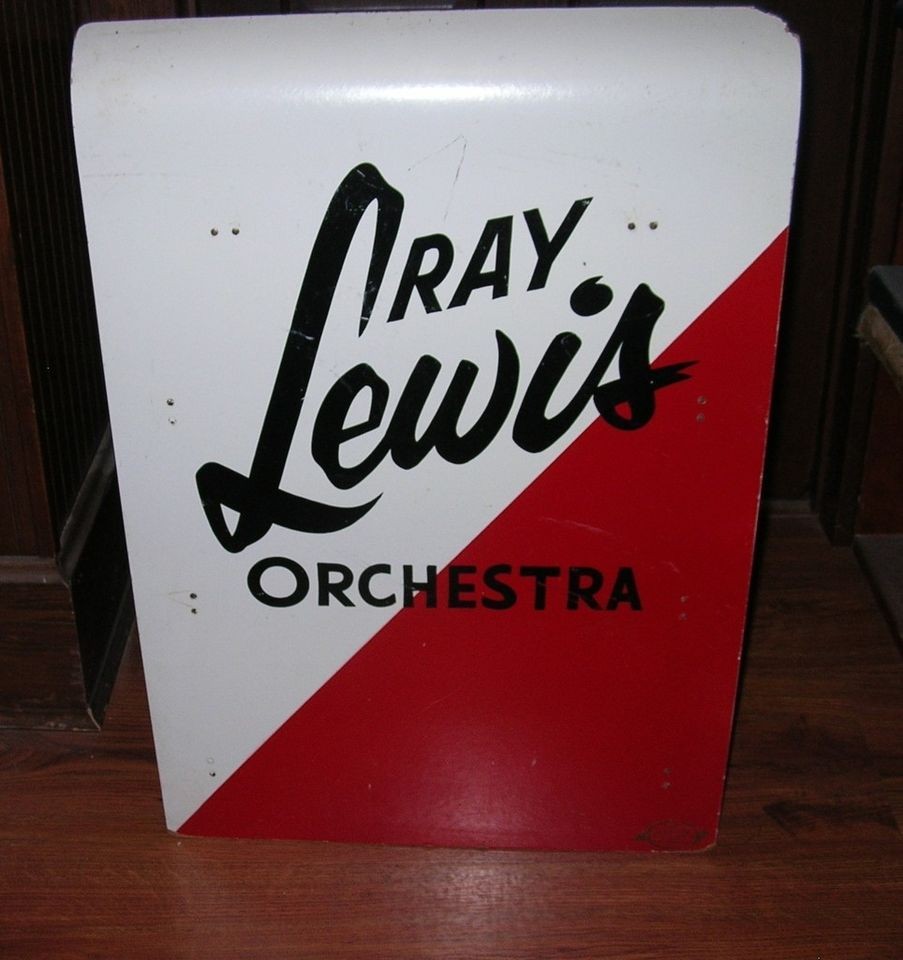Vintage Big Band Stand Orchestra Music Stand Ray Lewis Stolzenberg 