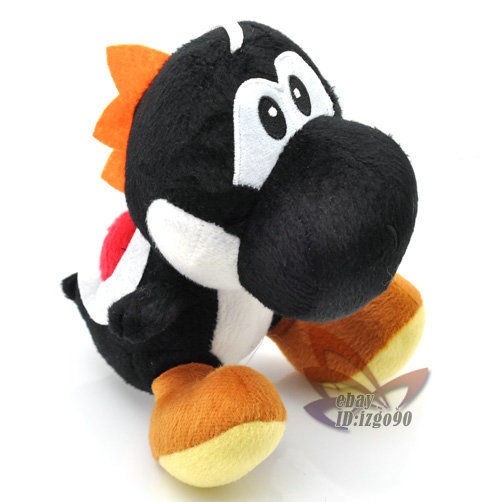 black yoshi plush in TV, Movie & Video Games