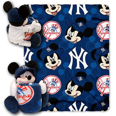   MOUSE THROW * BLANKET * PILLOW * MLB * DISNEY* HUGGER * 