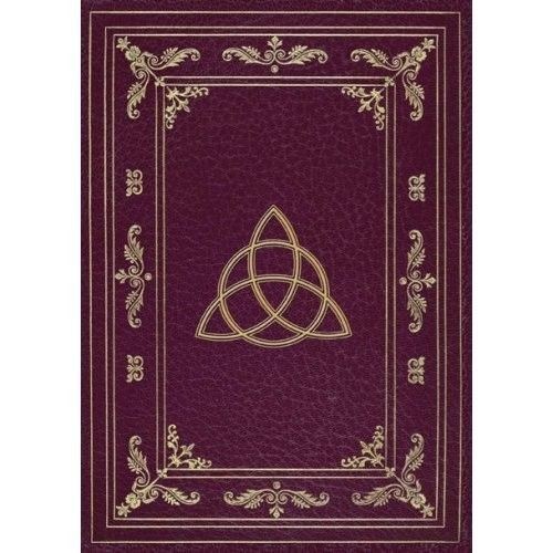 Wiccan Triquetra Charmed Book of Shadows, Diary or Blank Journal