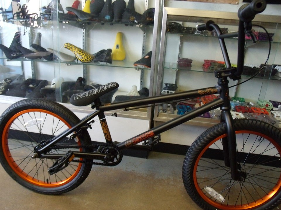 EASTERN BIKES WOLFDOG MATTE BLACK/ORANGE 2013 BMX BIKE