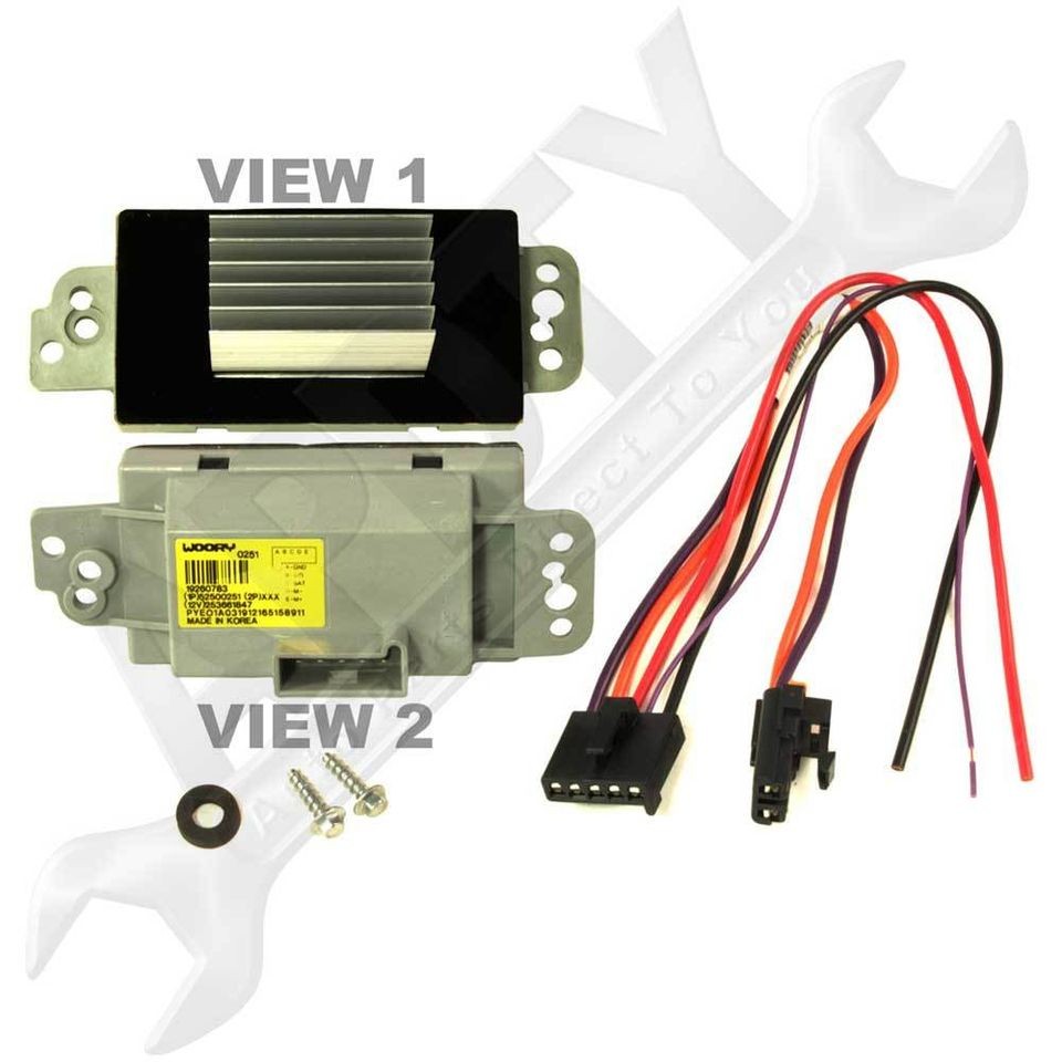 blower motor control module in Blower Motors