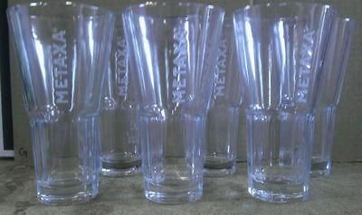 Metaxa Brandy Tall Glasses Set of 6