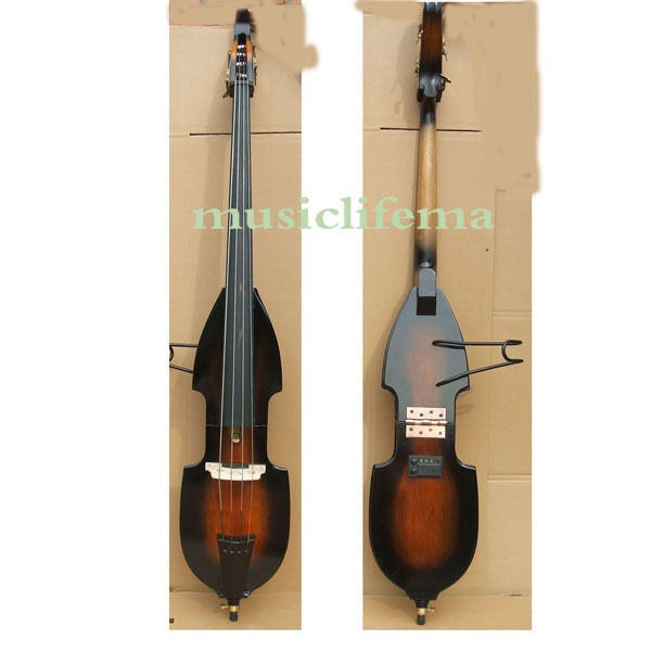   electric upright bass kit folding bow+bag+headph​one+rosin+cabl​e