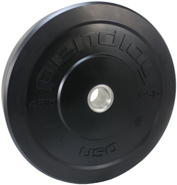 45 lb Pendlay V2 Olympic Rubber Bumper Plate 45lb Set