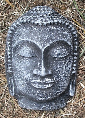 buddha buddah face plastic mold cement plaster mould