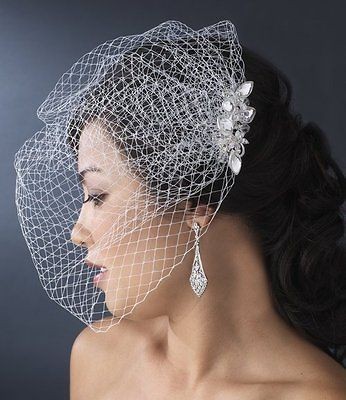 swarovski crystal veils in Veils