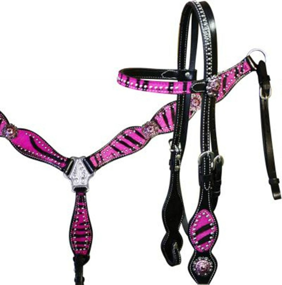 rhinestone horse tack in Bridles, Headstalls