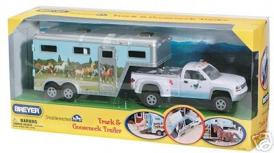 NEW BREYER STABLEMATES *5350* TRUCK & HORSE TRAILER