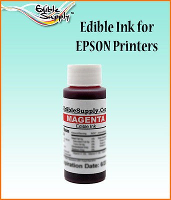   Color Edible Ink Refill Kit For Epson Edible Image Cake Printer