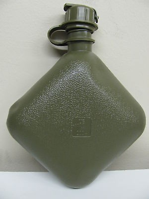 USGI TWO QUART COLLAPSIBLE CANTEEN BUG OUT BAG WATER CAN EMERGENCY 