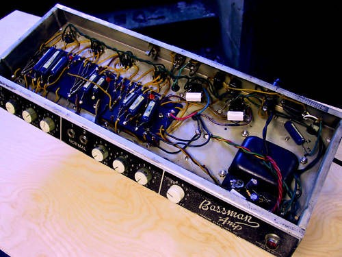 Fender Bassman Hot conversion schematics lot