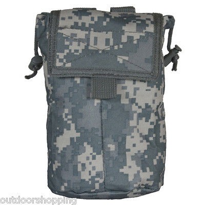 ACU DIGITAL CAMOUFLAGE COMPACT MODULAR ROLL UP UTILITY POUCH   8 x 6.5 