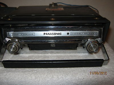 VTG PORTABLE PANASONIC CX 888SU 8 TRACK UNDERDASH PLAYER MOUNTING 