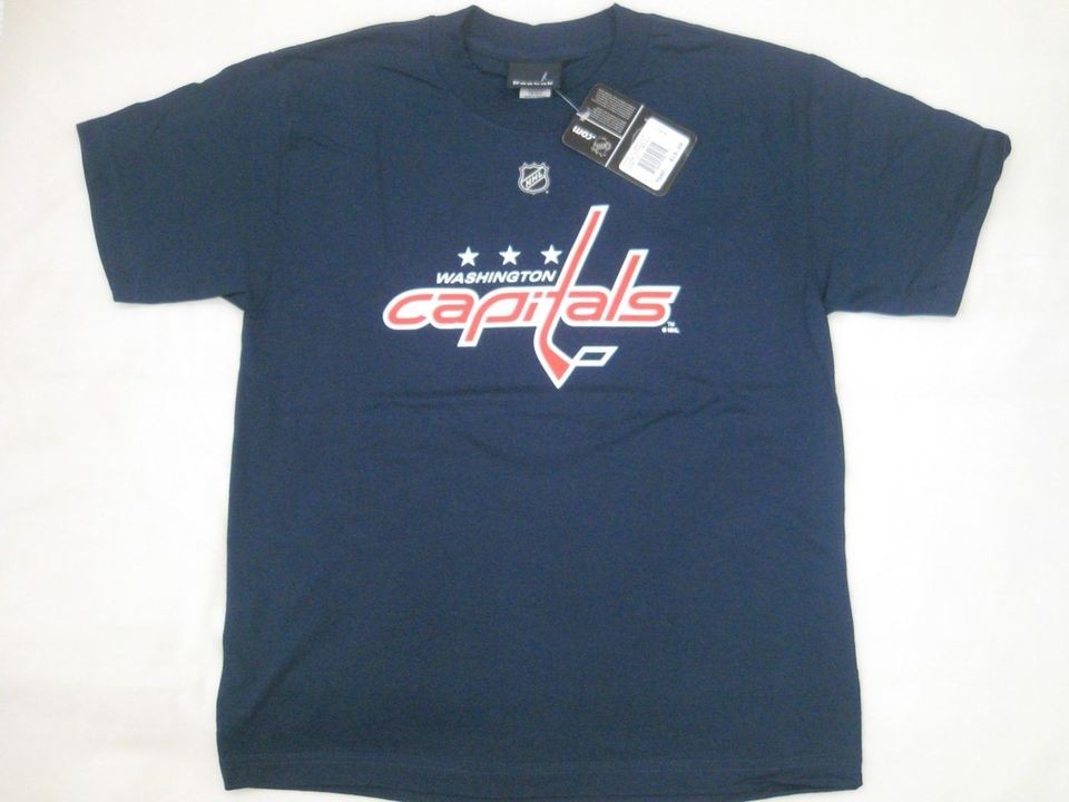 Reebok Washington Capitals Alex Ovechkin #8 NHL T Shirt NWT Red Youth 