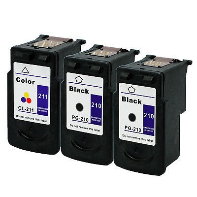 Pk Canon PG 210 CL 211 Ink Cartridge For PIXMA MP495 MX320 MX340 