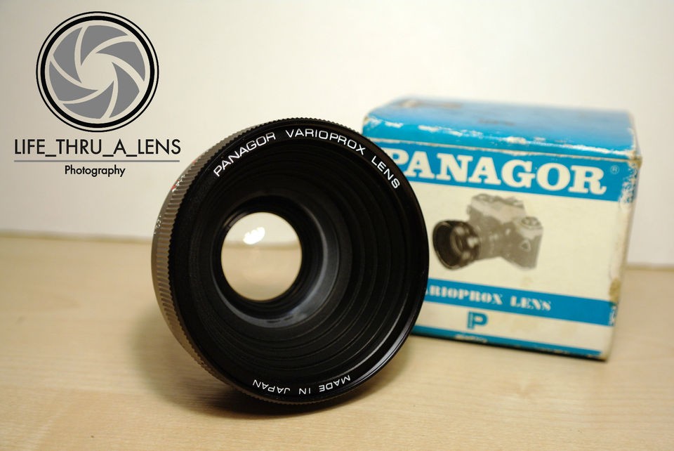 Panagor Varioprox Lens with adaptor and case