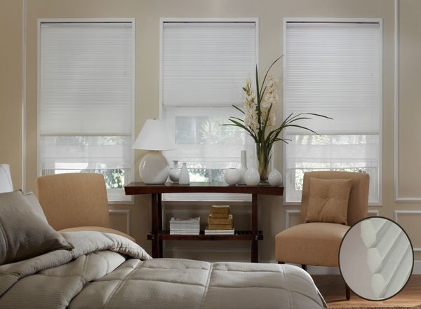 Cordless Cellular Honeycomb Window Shades   FREE SHIP