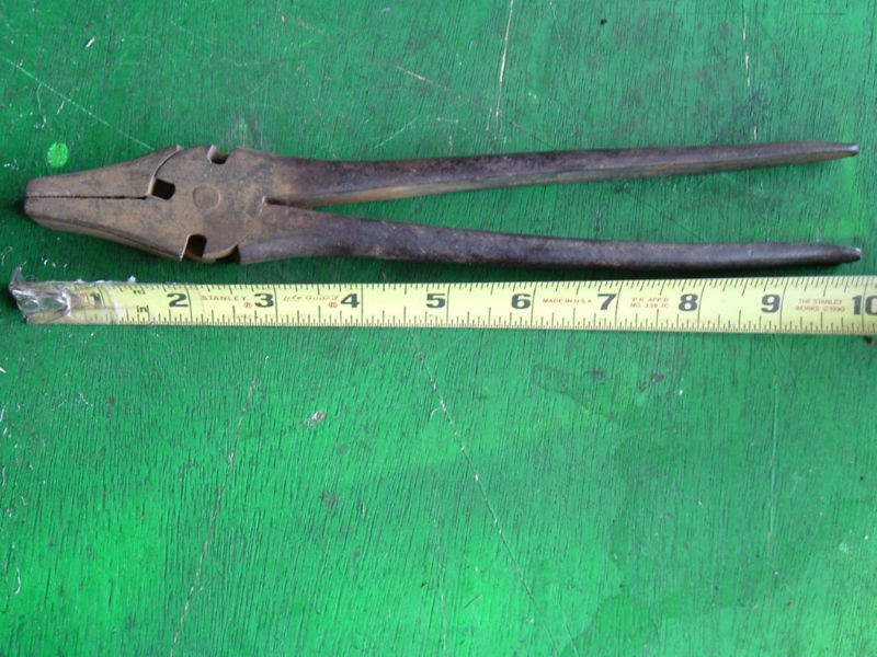 blacksmith farrier pliers plyers jm king co farm tool lineman