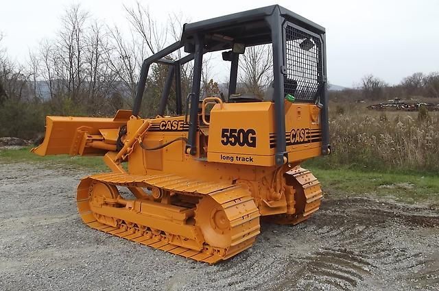 1998 CASE 550G CRAWLER DOZER LONG TRACK CUMMINS